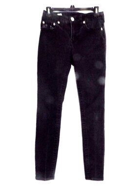 True Religion Black Mid-Rise Skinny  Stretch Jeans ( Jenni Curvy) Women Size 28